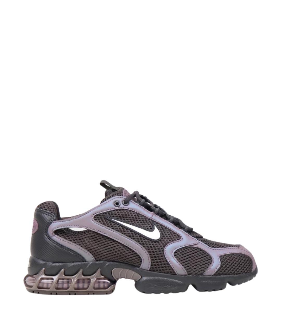 NIKE Черные текстильные низкие кроссовки / кеды, фото 1