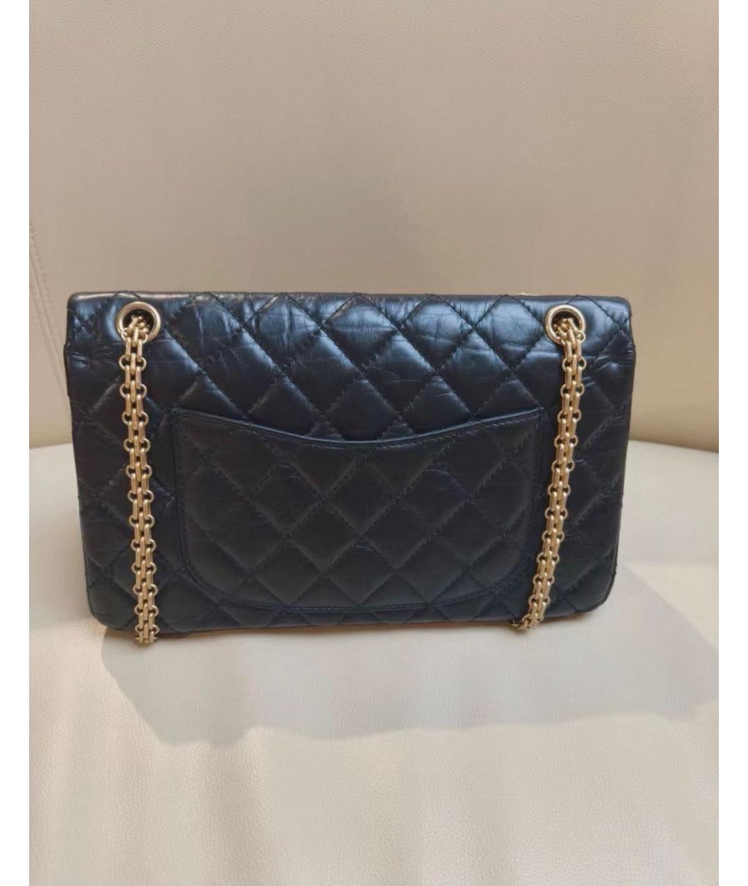 CHANEL Черная кожаная сумка через плечо, фото 4