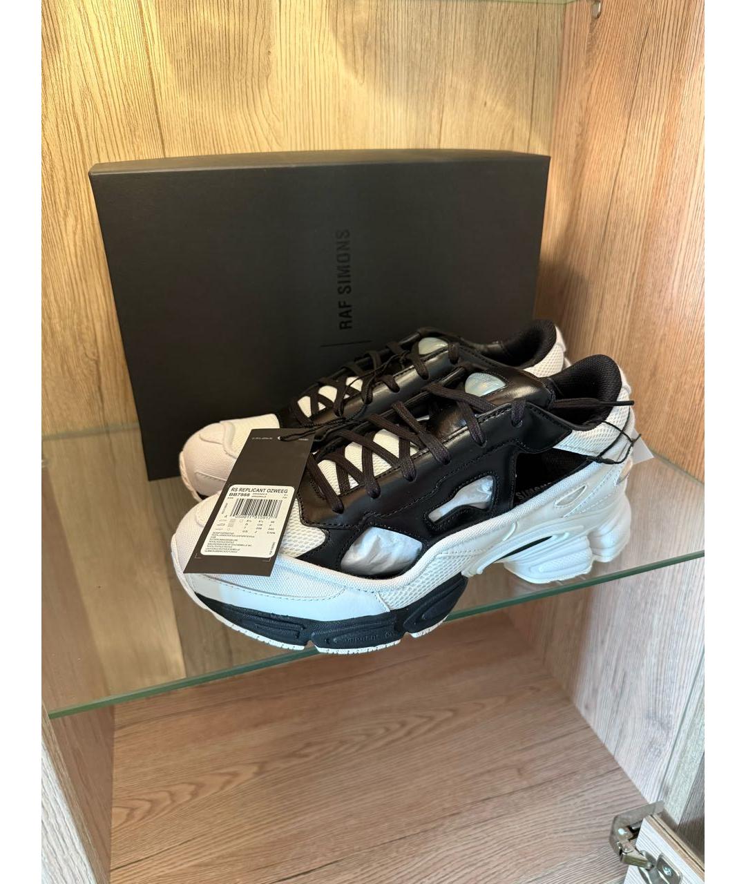 ADIDAS X RAF SIMONS Белые низкие кроссовки / кеды, фото 2