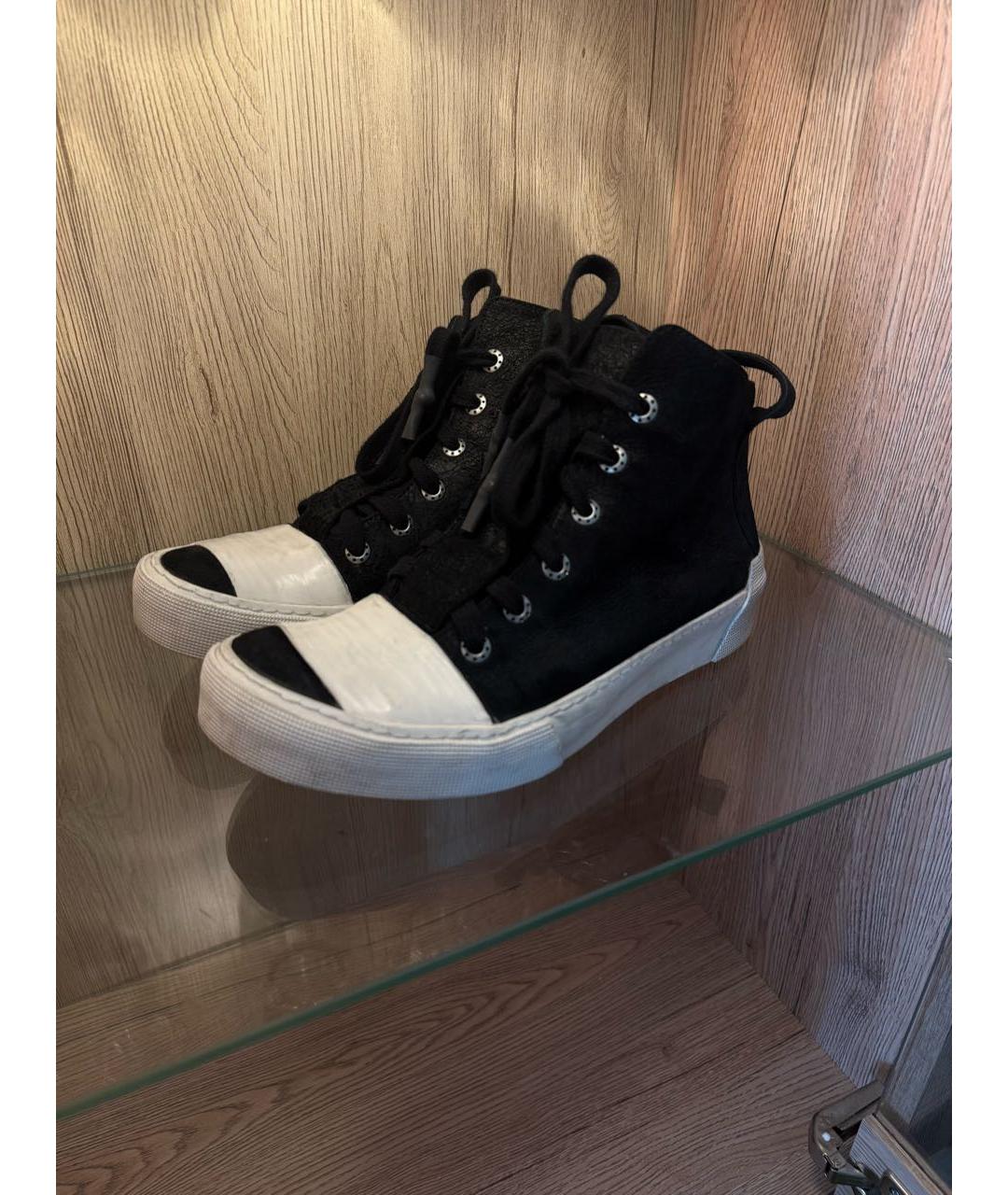BORIS BIDJAN Черные кеды, фото 4