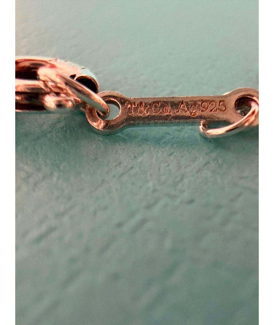 TIFFANY&CO Белый серебряный браслет, фото 4