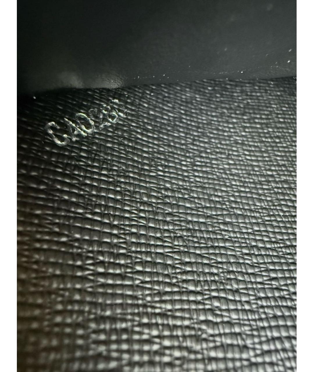 LOUIS VUITTON Черная канва барсетка, фото 7