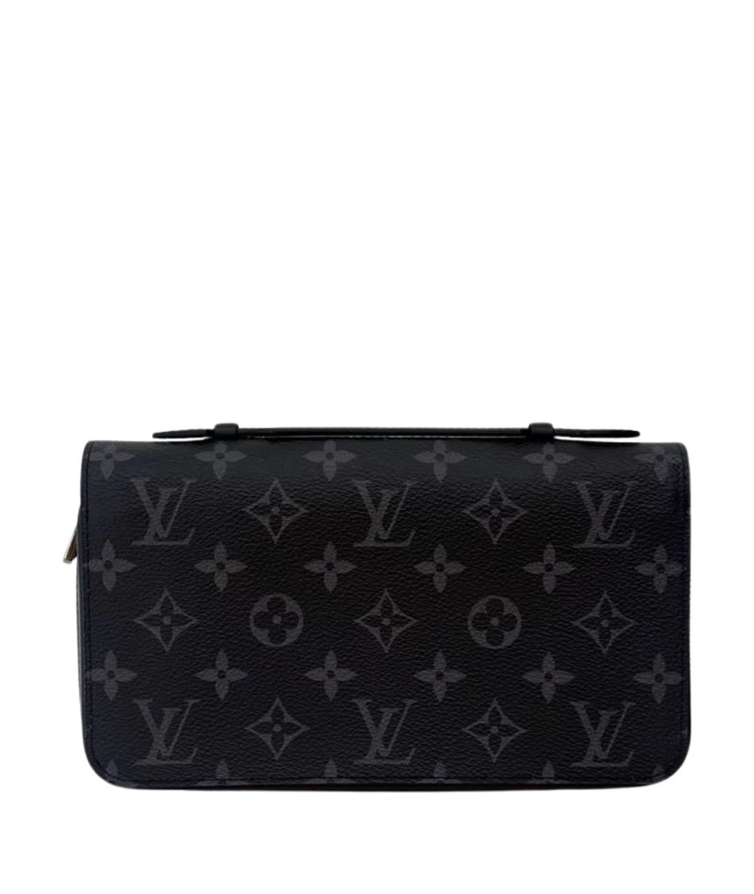 LOUIS VUITTON Черная канва барсетка, фото 1