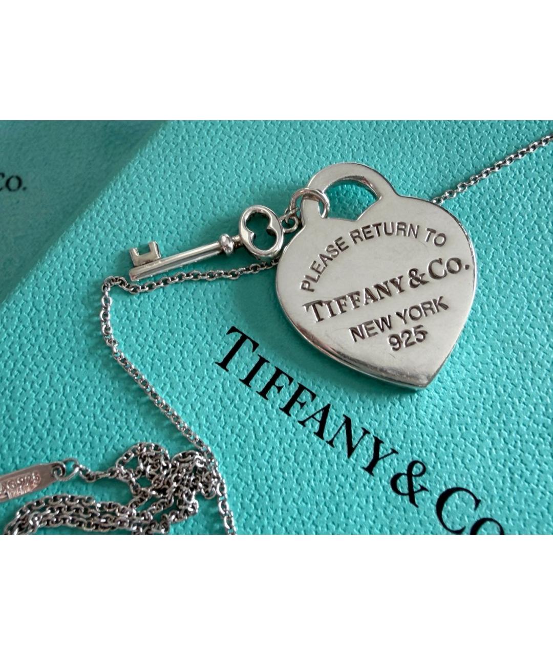TIFFANY&CO Серебряное серебряное колье, фото 2