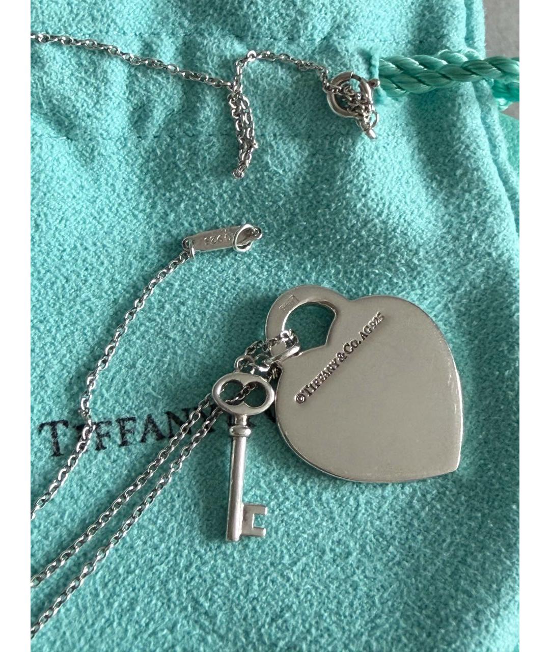 TIFFANY&CO Серебряное серебряное колье, фото 4