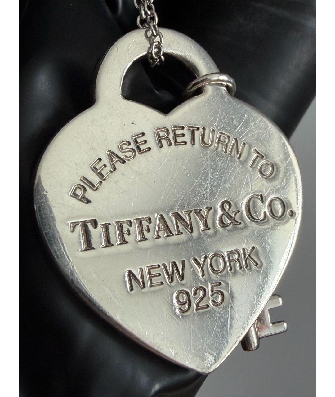 TIFFANY&CO Серебряное серебряное колье, фото 5