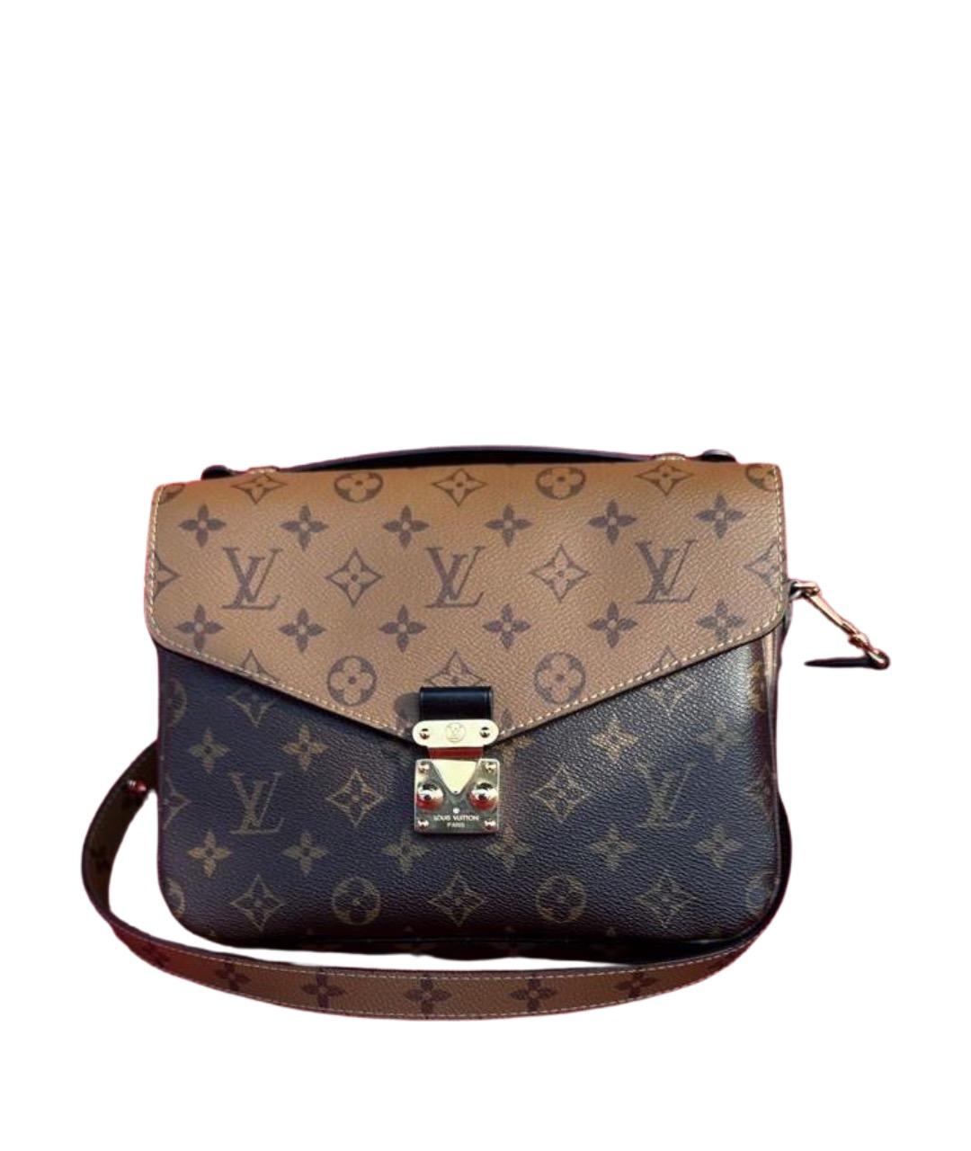 LOUIS VUITTON Коричневая канва сумка через плечо, фото 1
