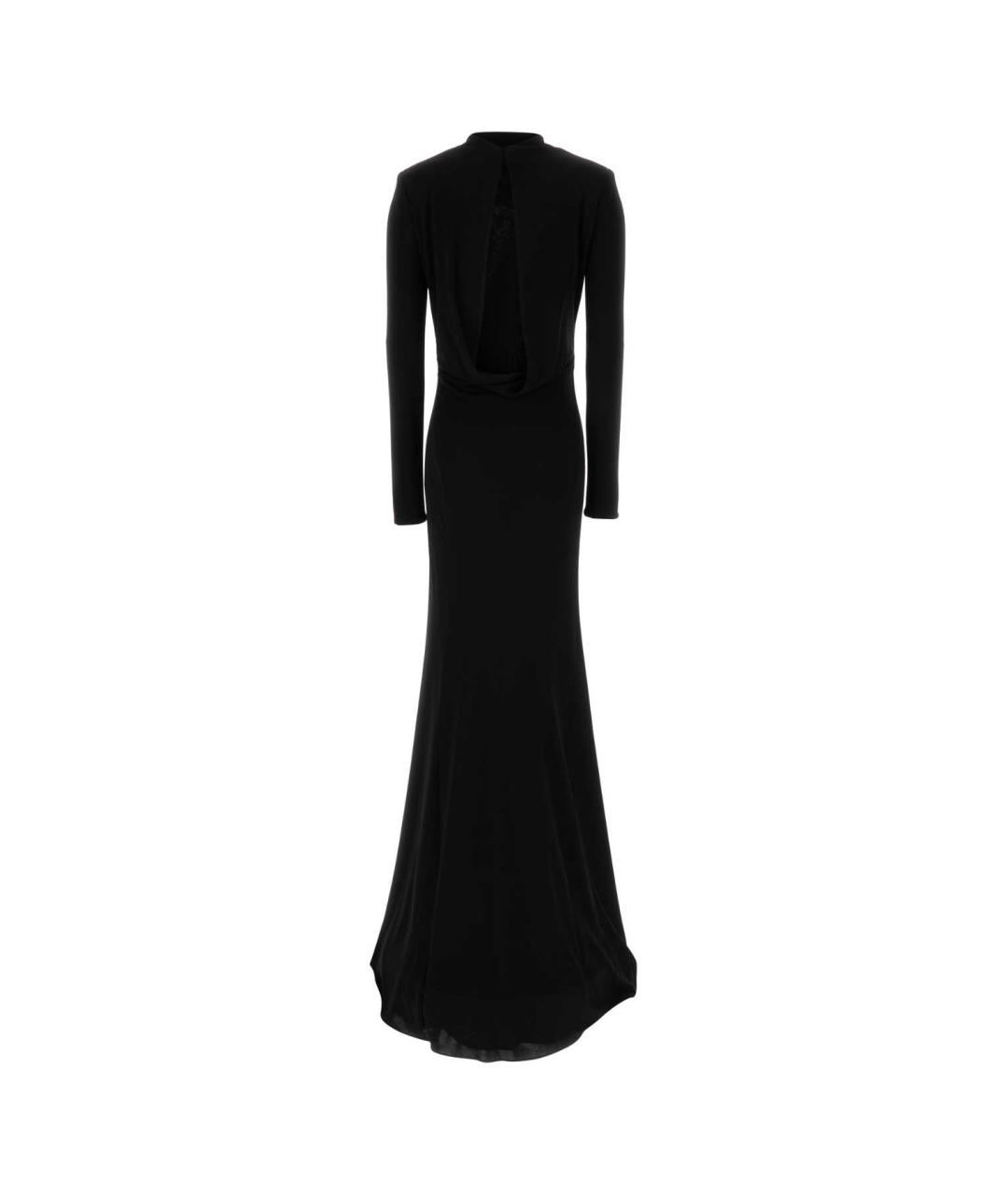 TOM FORD Черное вискозное вечернее платье, фото 2