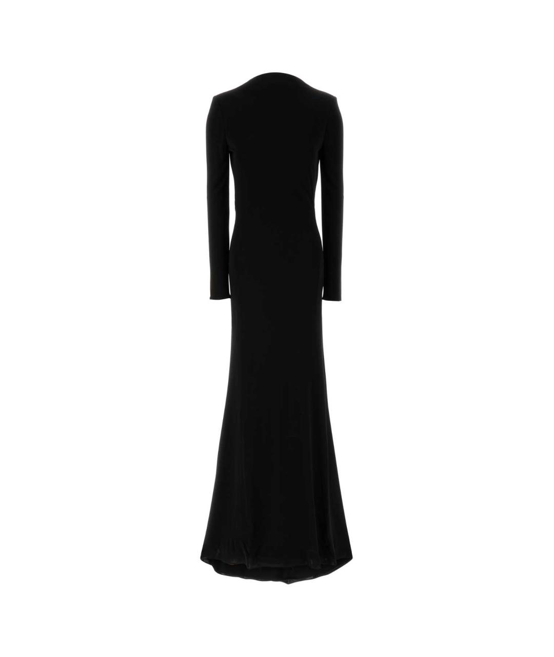 TOM FORD Черное вискозное вечернее платье, фото 1