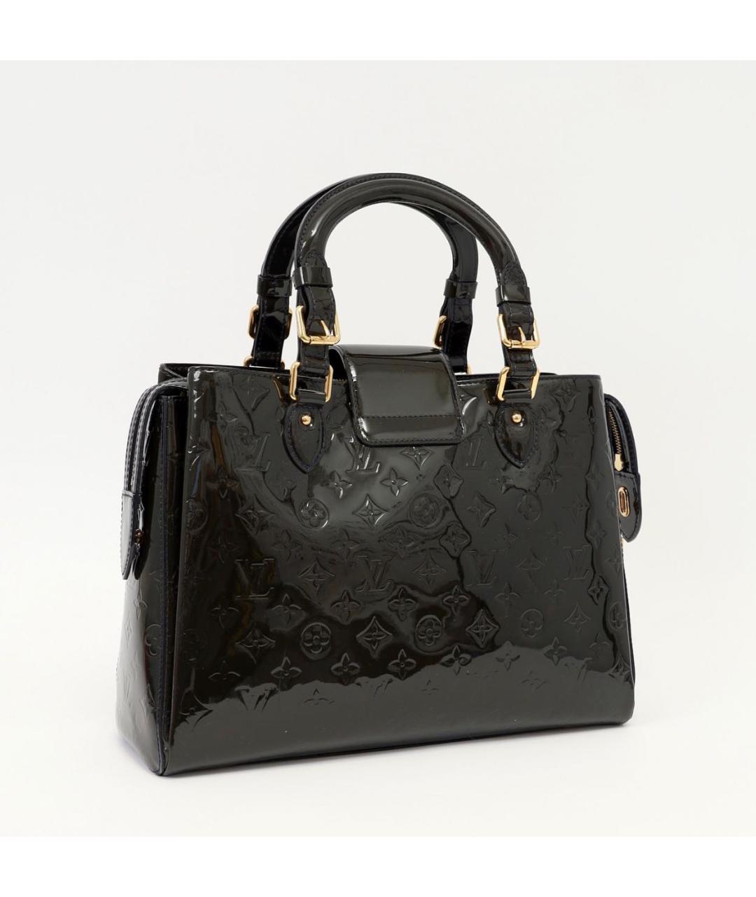 LOUIS VUITTON Фиолетовая сумка с короткими ручками из лакированной кожи, фото 7