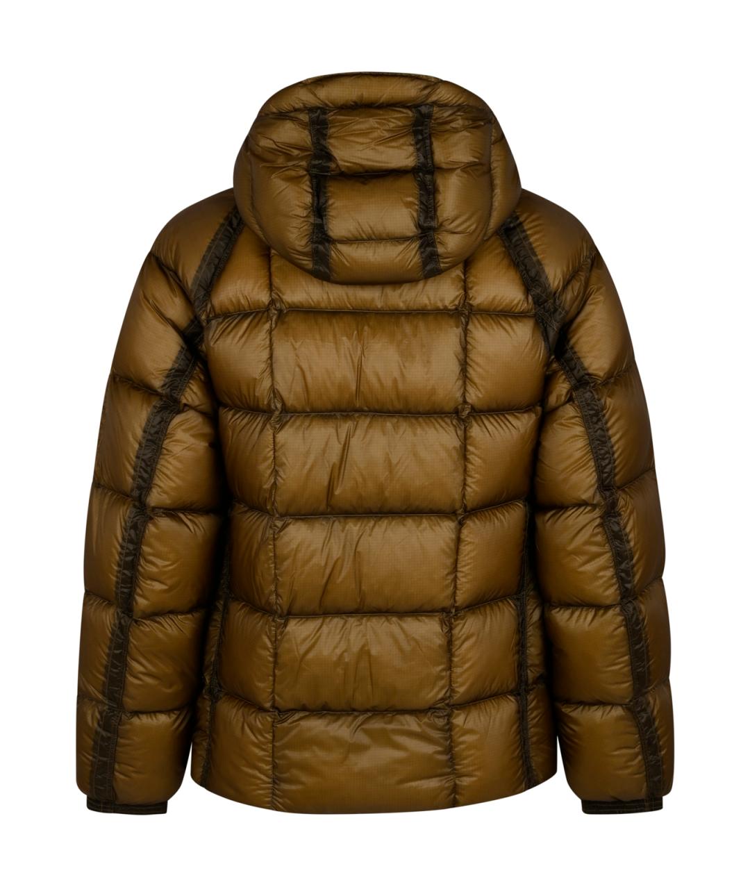 CP COMPANY Коричневая полиамидовая куртка, фото 2