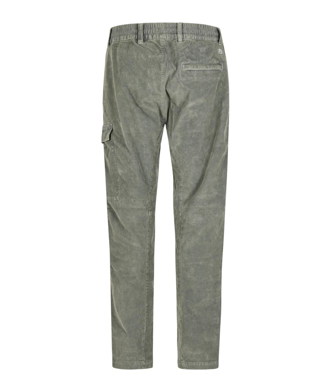 CP COMPANY Серые хлопковые повседневные брюки, фото 2