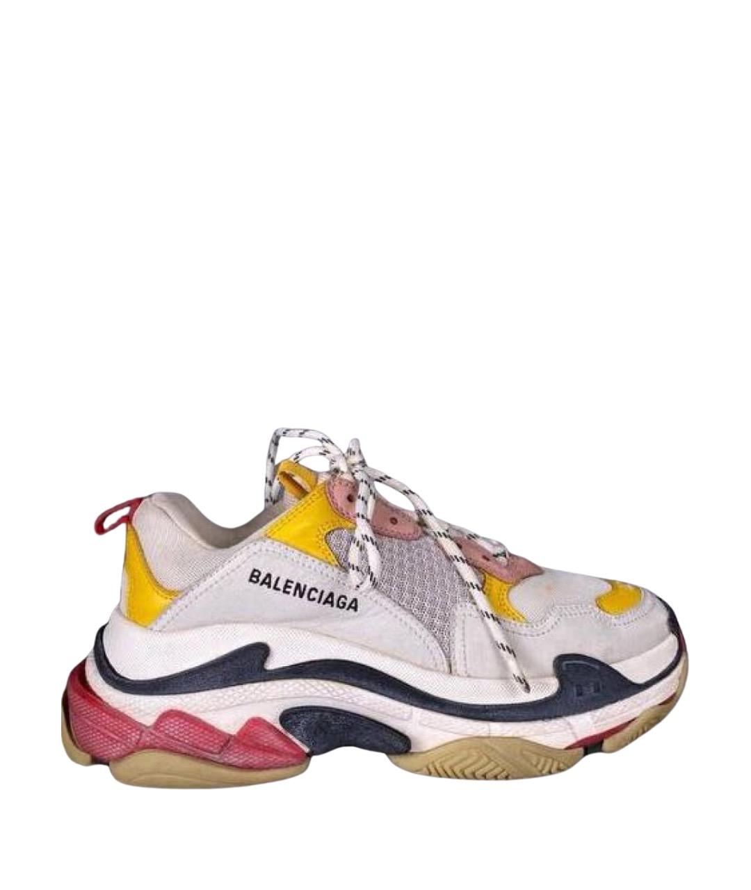 BALENCIAGA Мульти текстильные кроссовки, фото 1