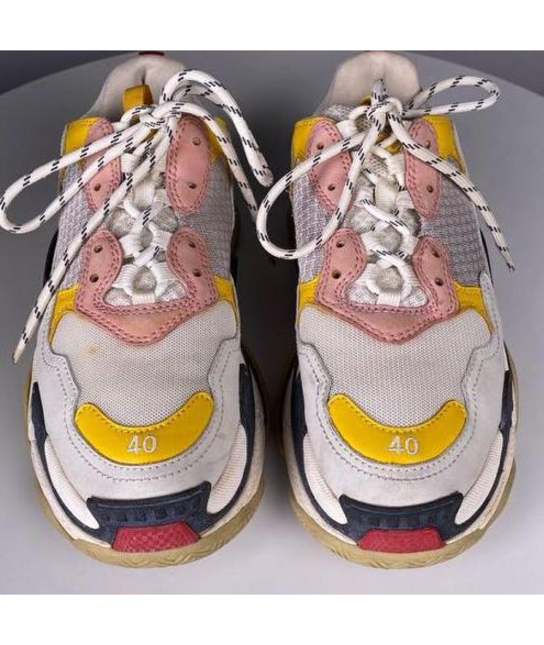 BALENCIAGA Мульти текстильные кроссовки, фото 2