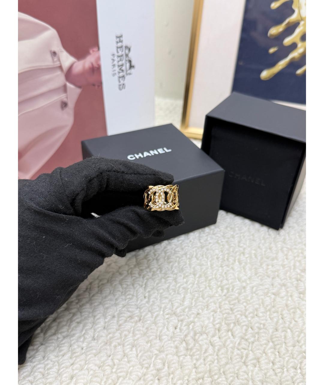 CHANEL Золотое кольцо, фото 3