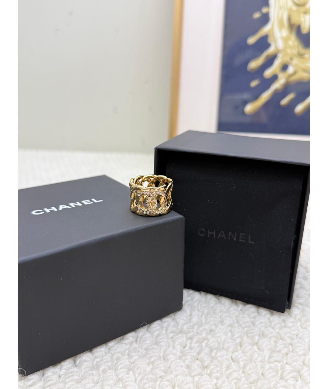 CHANEL Золотое кольцо, фото 4