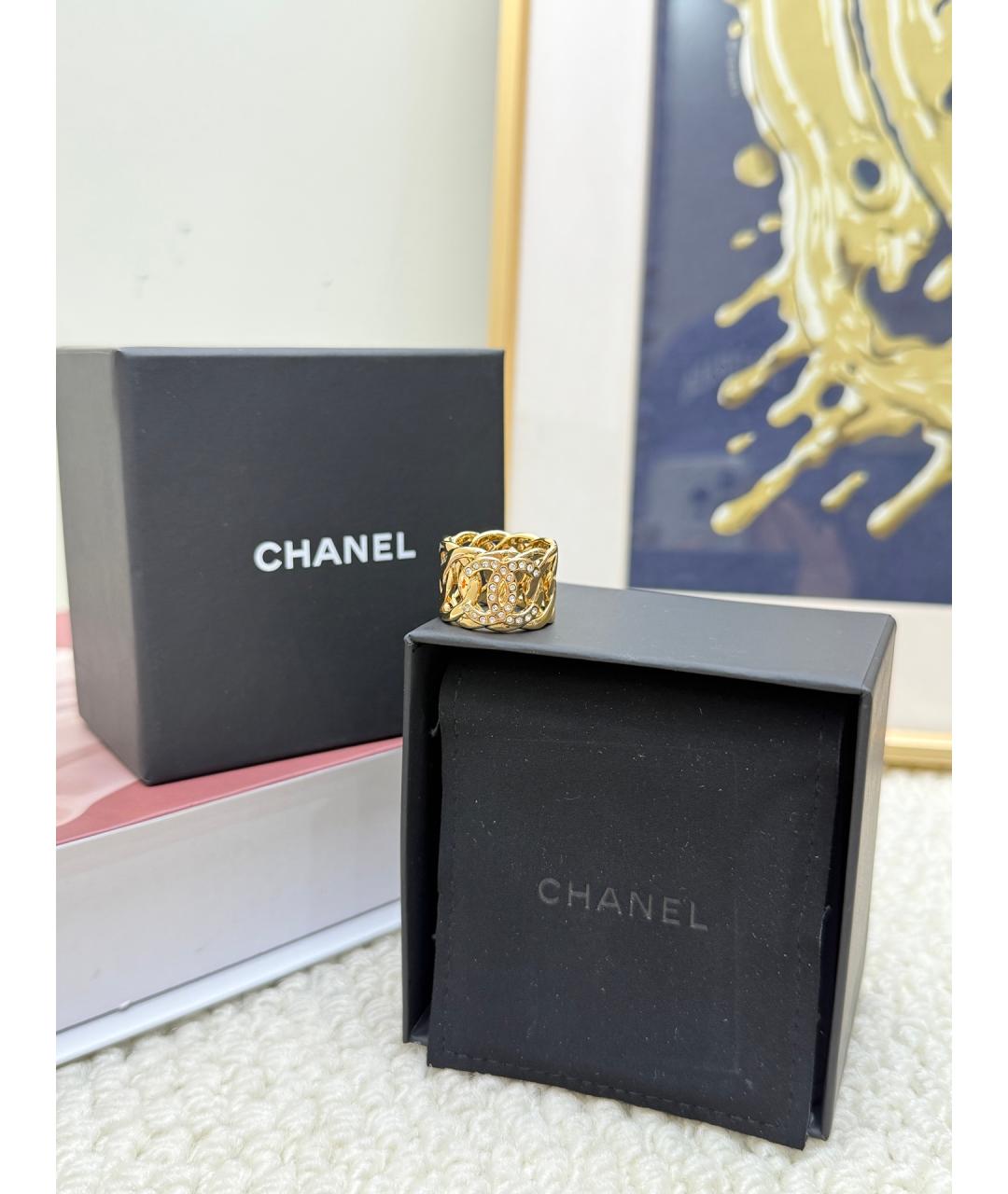 CHANEL Золотое кольцо, фото 5