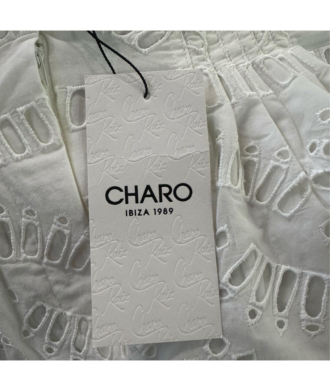 CHARO RUIZ Салатовые хлопковые шорты, фото 7