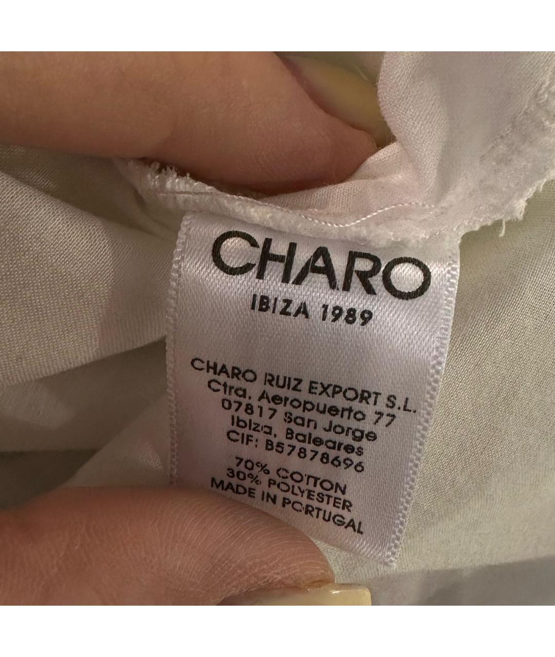 CHARO RUIZ Салатовые хлопковые шорты, фото 4