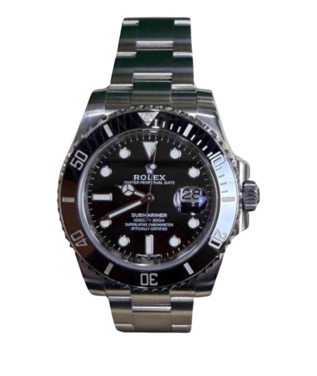 ROLEX Черные часы, фото 1