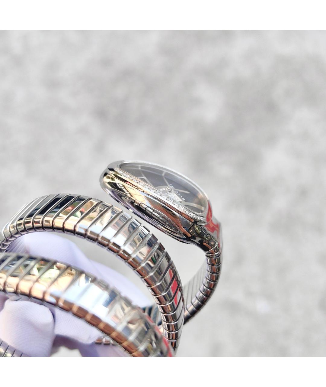 BVLGARI Черные часы, фото 4