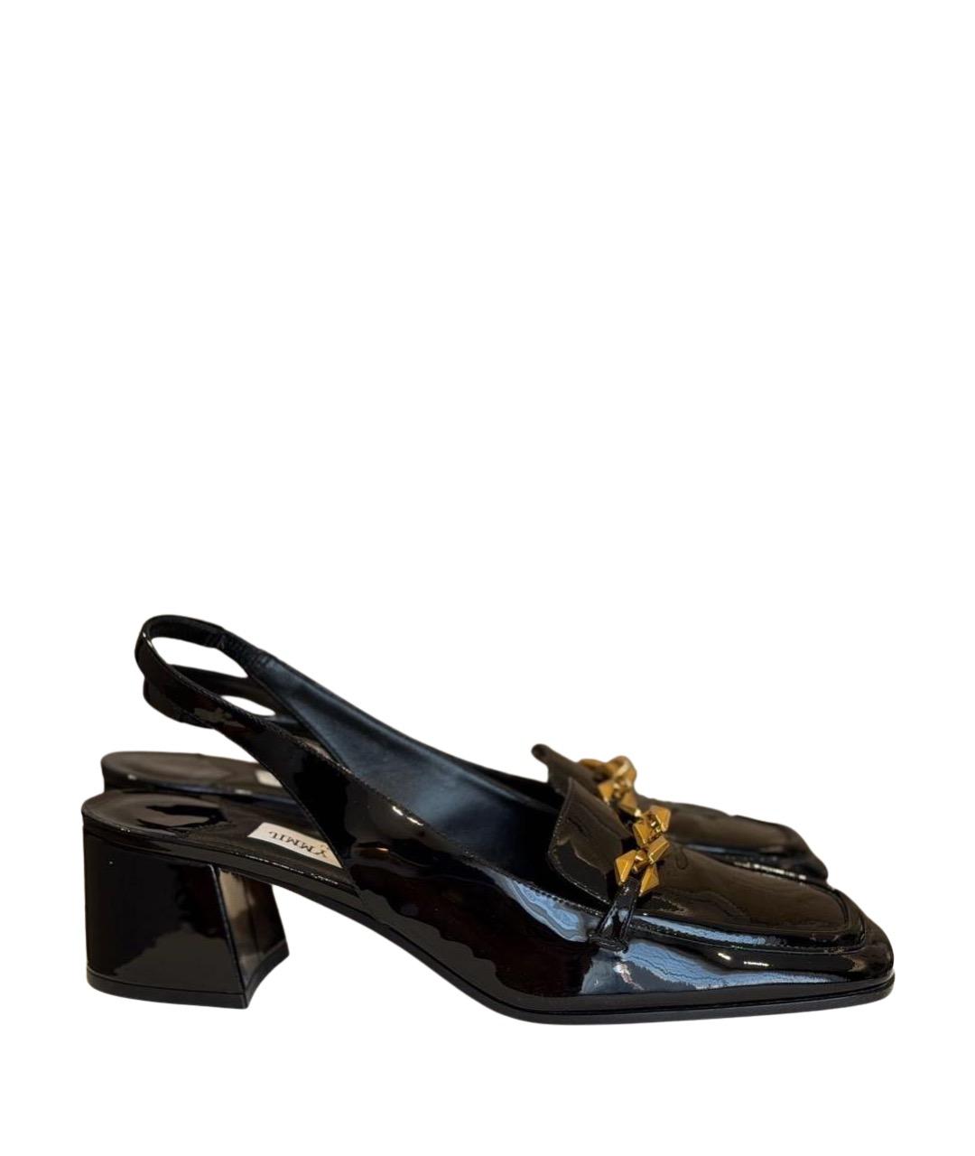 JIMMY CHOO Черные туфли из лакированной кожи, фото 1