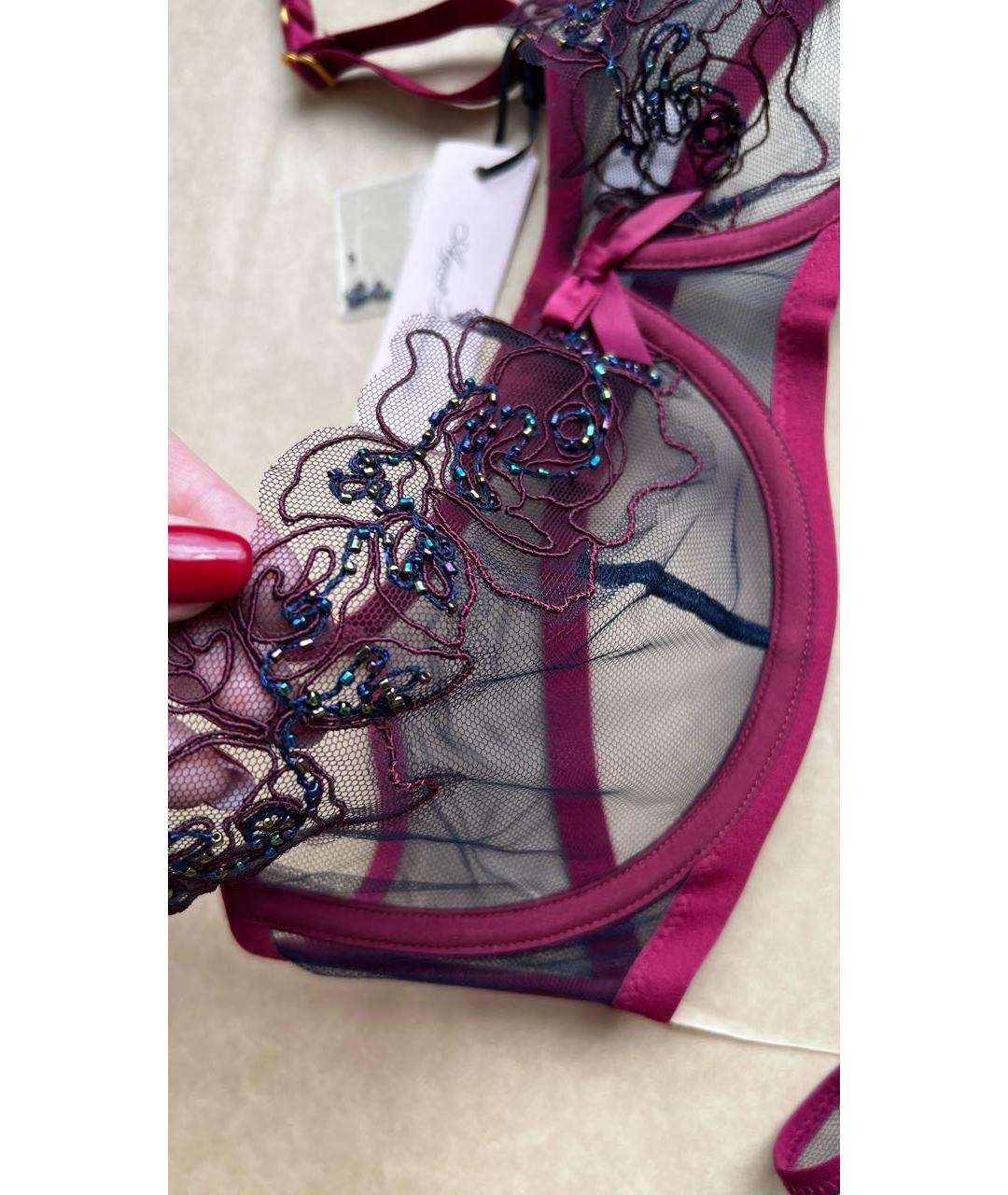 AGENT PROVOCATEUR Бордовый комплекты, фото 5