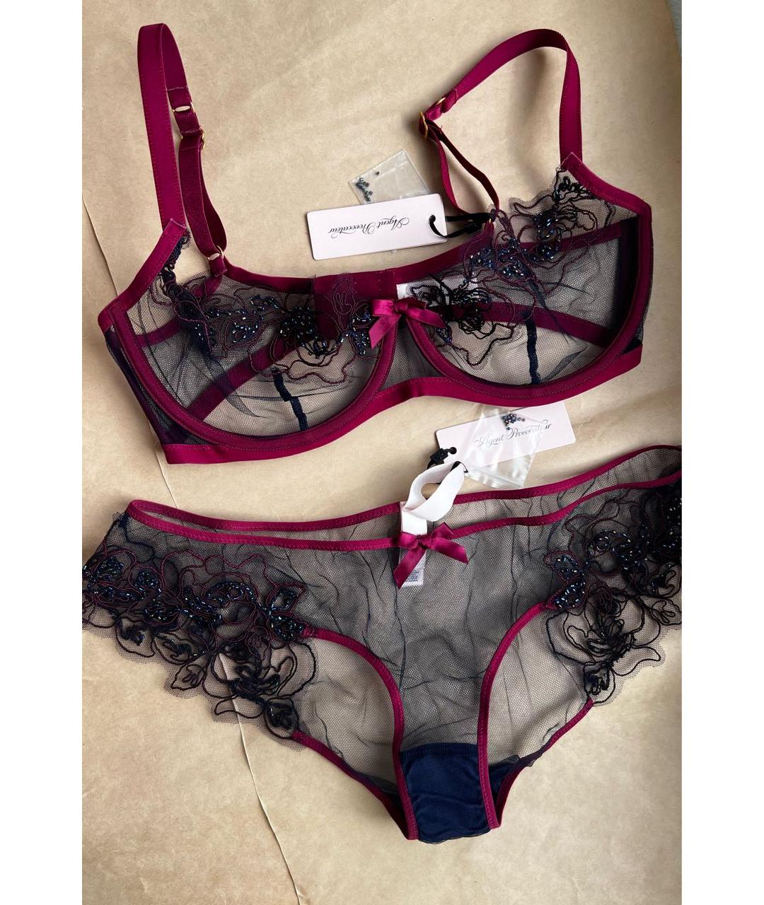 AGENT PROVOCATEUR Бордовый комплекты, фото 2
