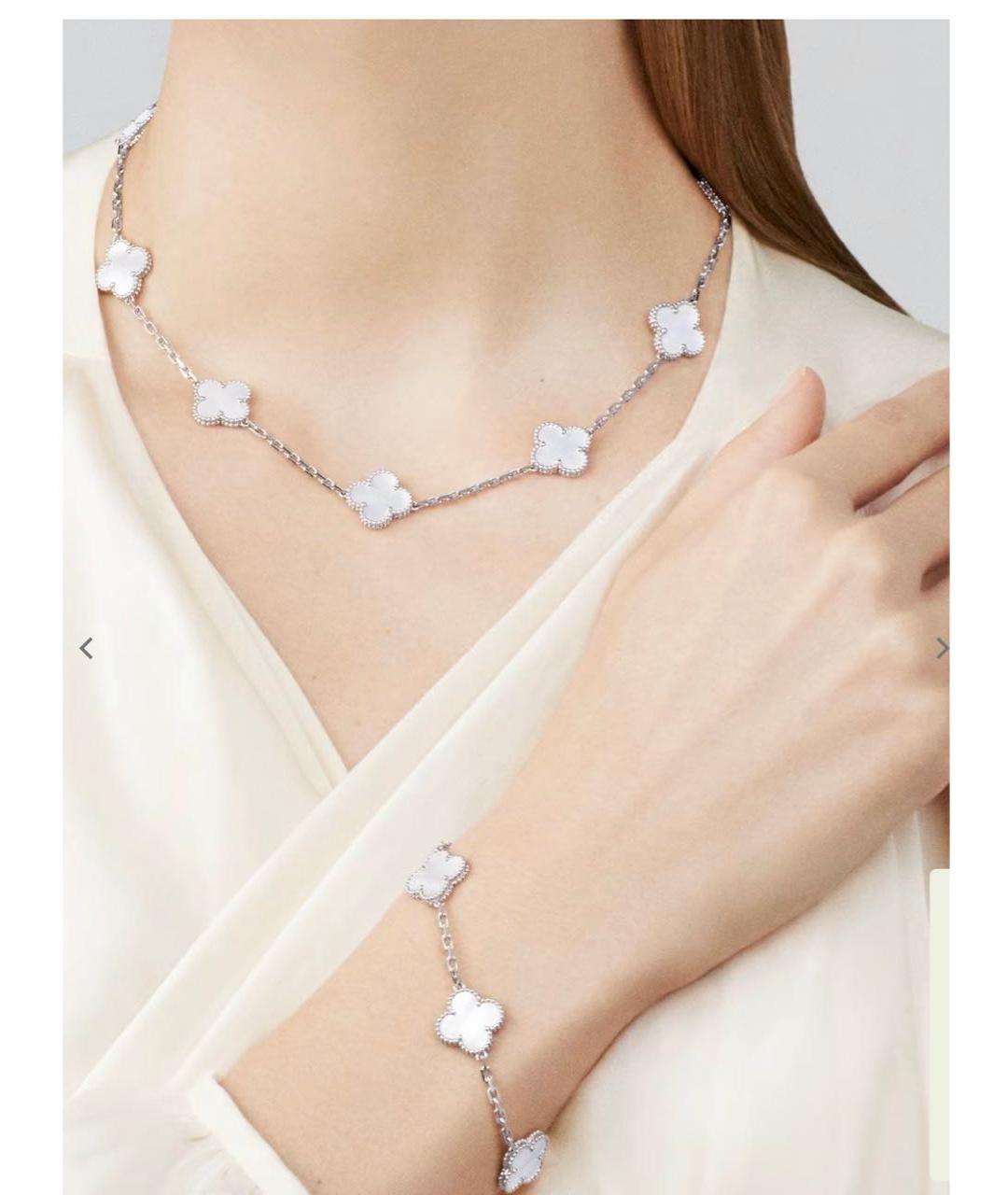 VAN CLEEF & ARPELS Белое колье из белого золота, фото 2