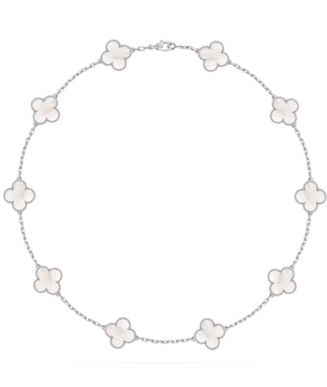 VAN CLEEF & ARPELS Белое колье из белого золота, фото 1
