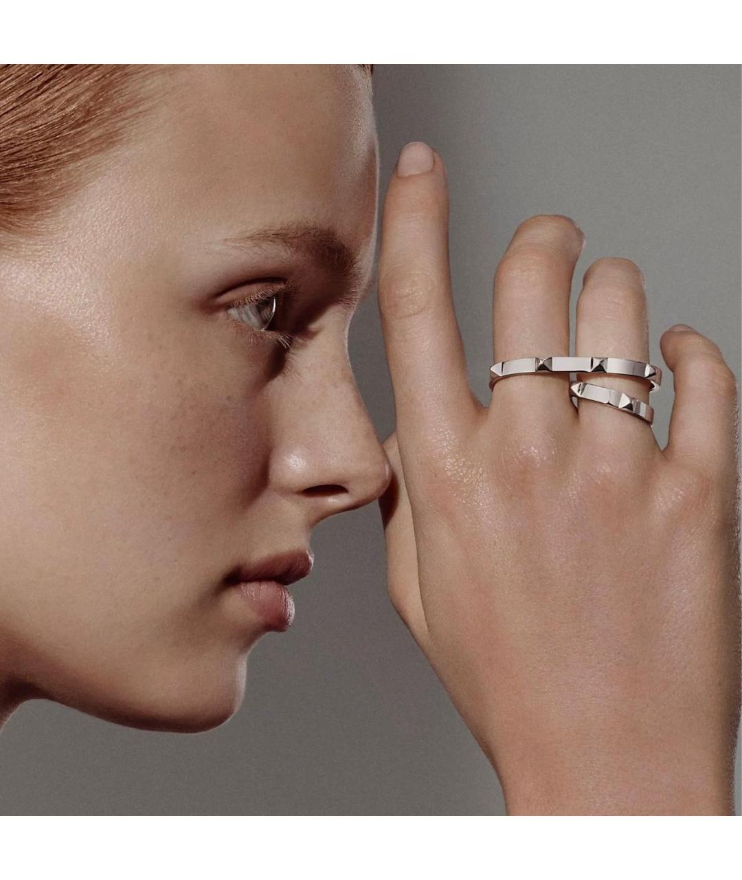 HERMES Серебряное серебряное кольцо, фото 8