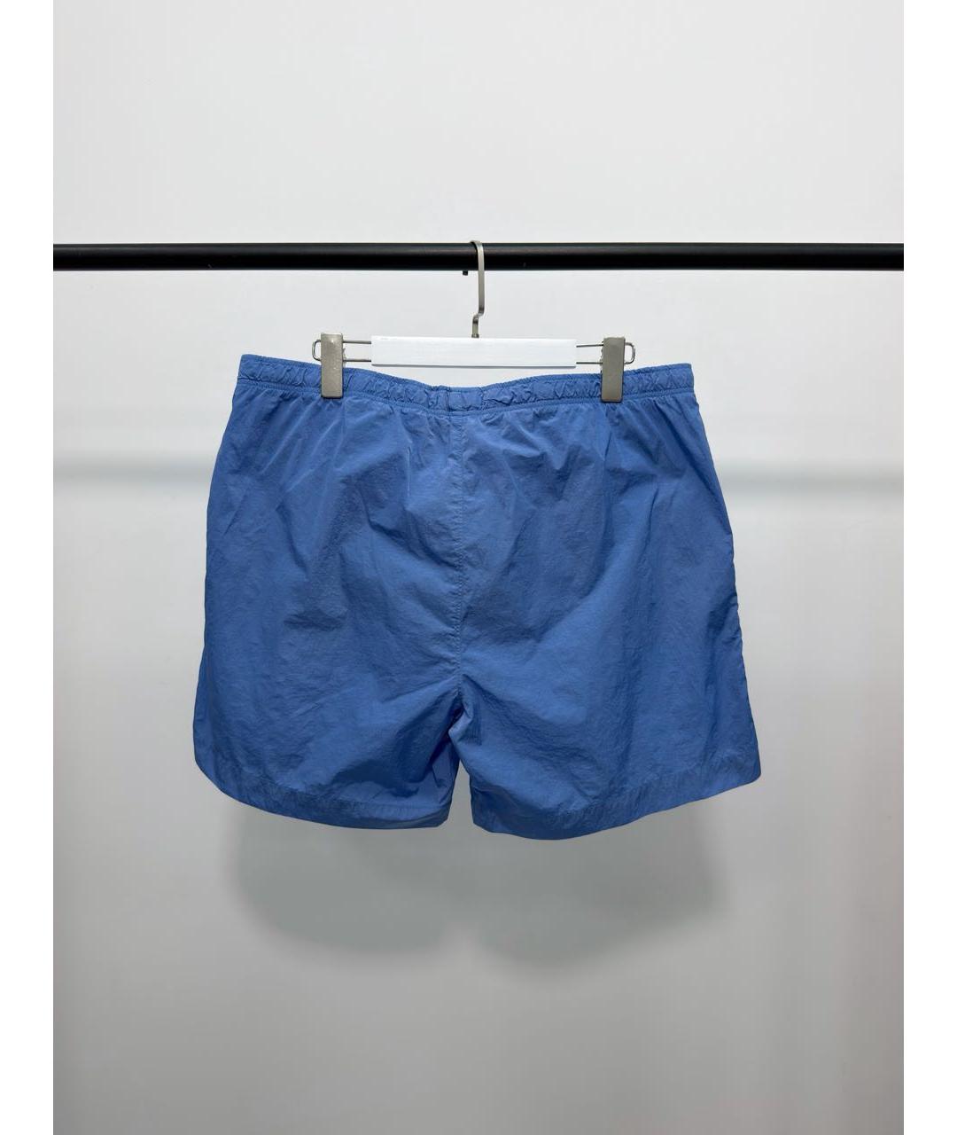 CP COMPANY Голубые нейлоновые шорты, фото 3