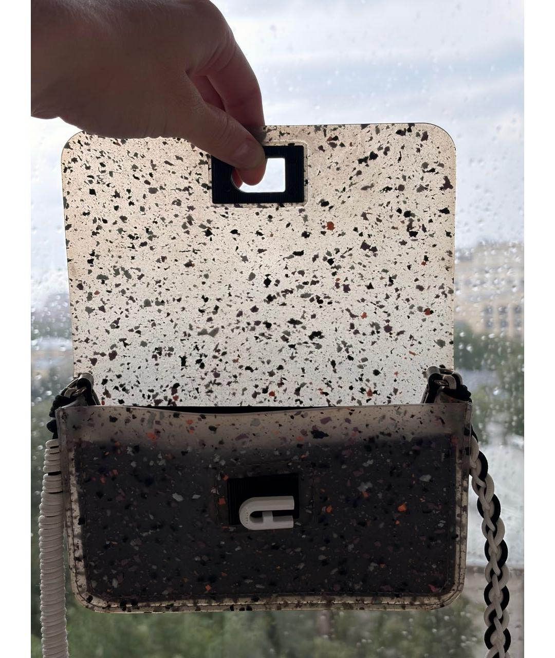 FURLA Антрацитовая сумка через плечо, фото 5
