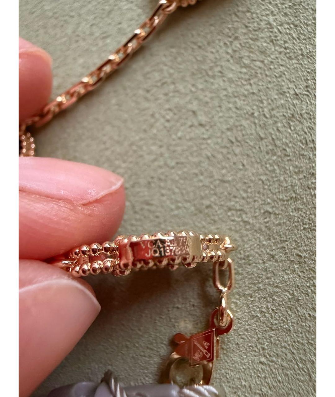 VAN CLEEF & ARPELS Черное колье из желтого золота, фото 5