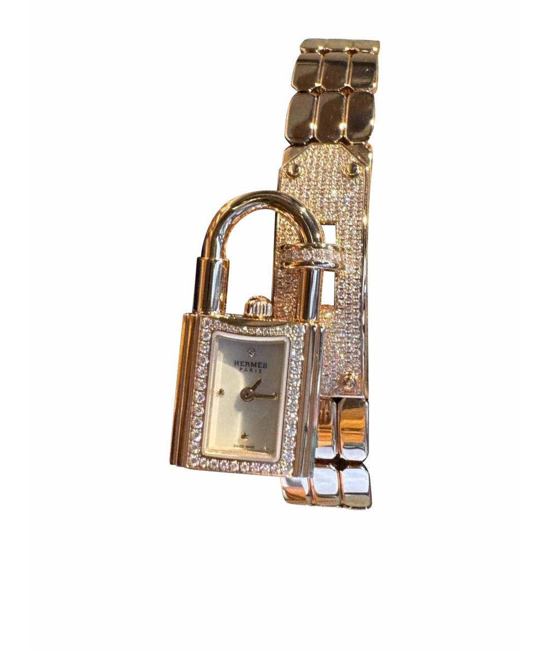 HERMES Золотые часы из желтого золота, фото 1