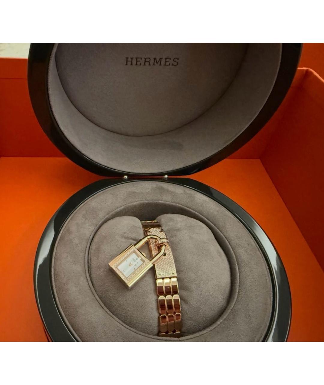 HERMES Золотые часы из желтого золота, фото 2