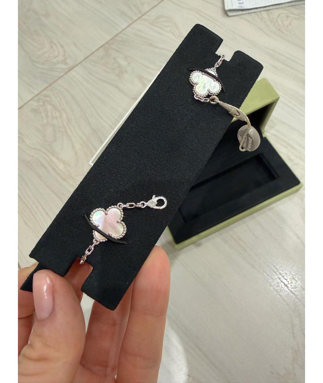 VAN CLEEF & ARPELS Белый браслет из белого золота, фото 4