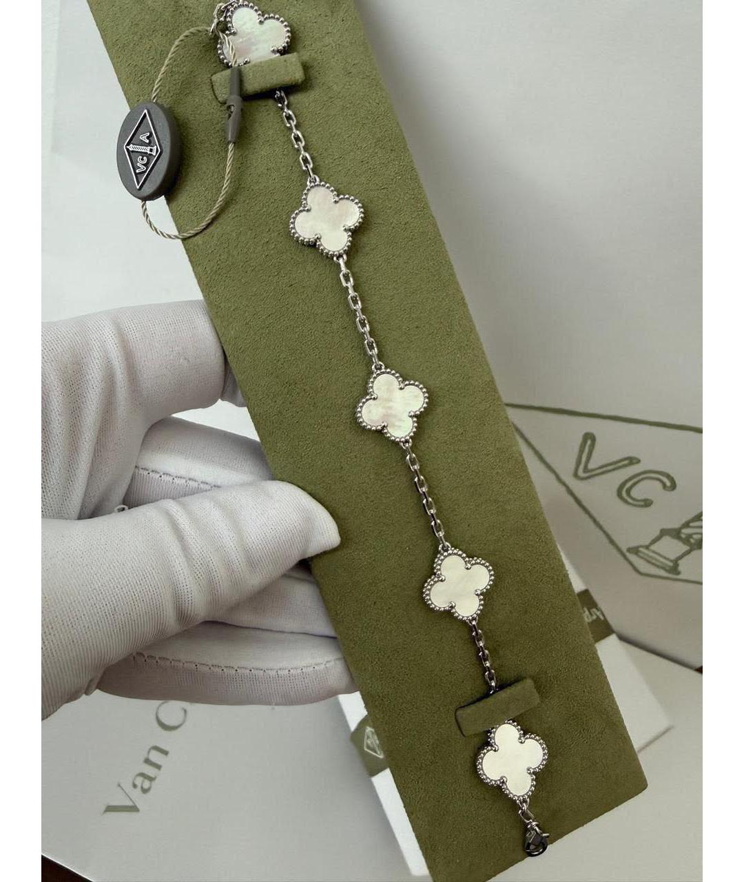 VAN CLEEF & ARPELS Белый браслет из белого золота, фото 2