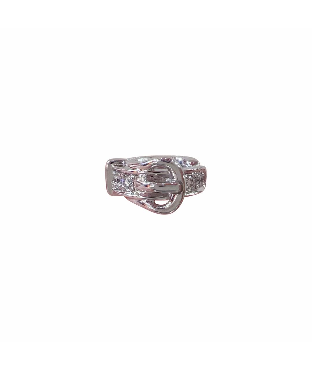 HERMES Серебряные серьги из белого золота, фото 1