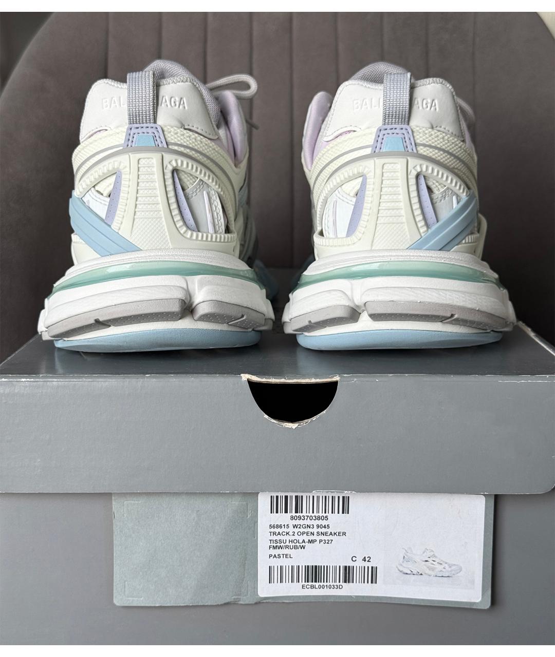 BALENCIAGA Белые кроссовки, фото 6