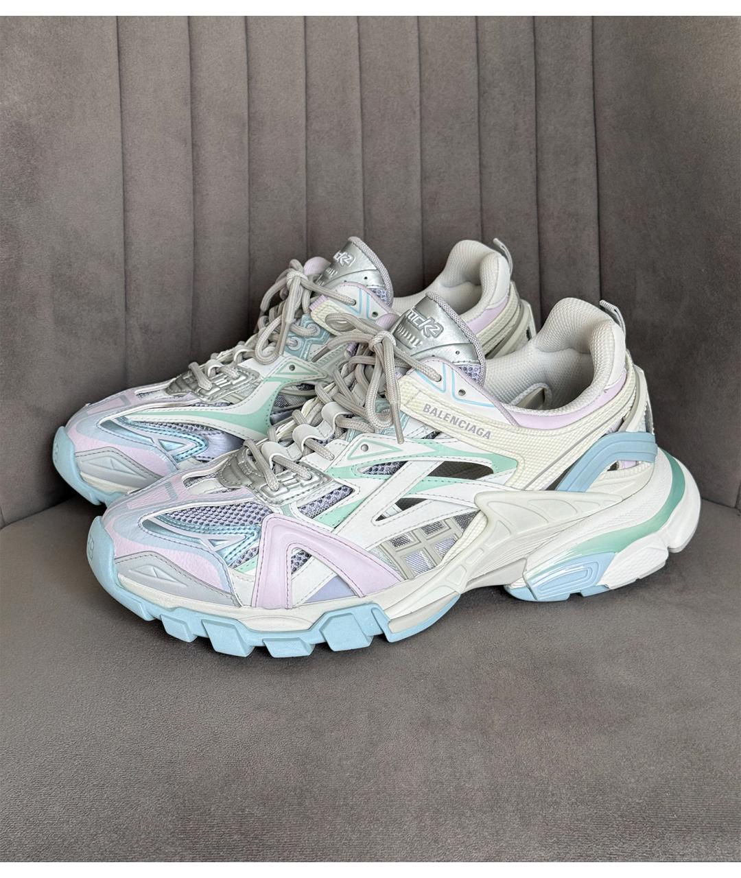 BALENCIAGA Белые кроссовки, фото 2