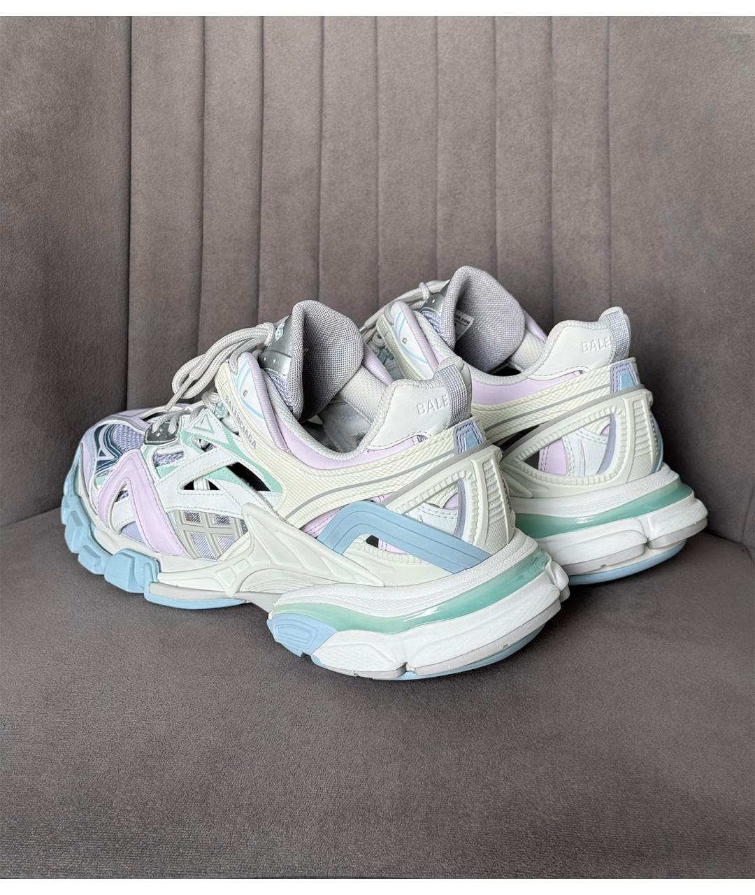 BALENCIAGA Белые кроссовки, фото 4