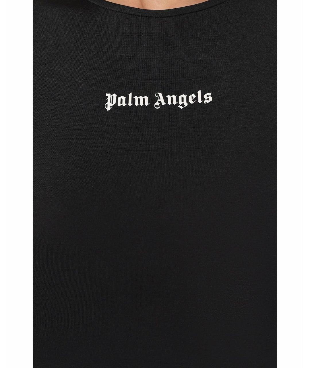PALM ANGELS Черная футболка, фото 4
