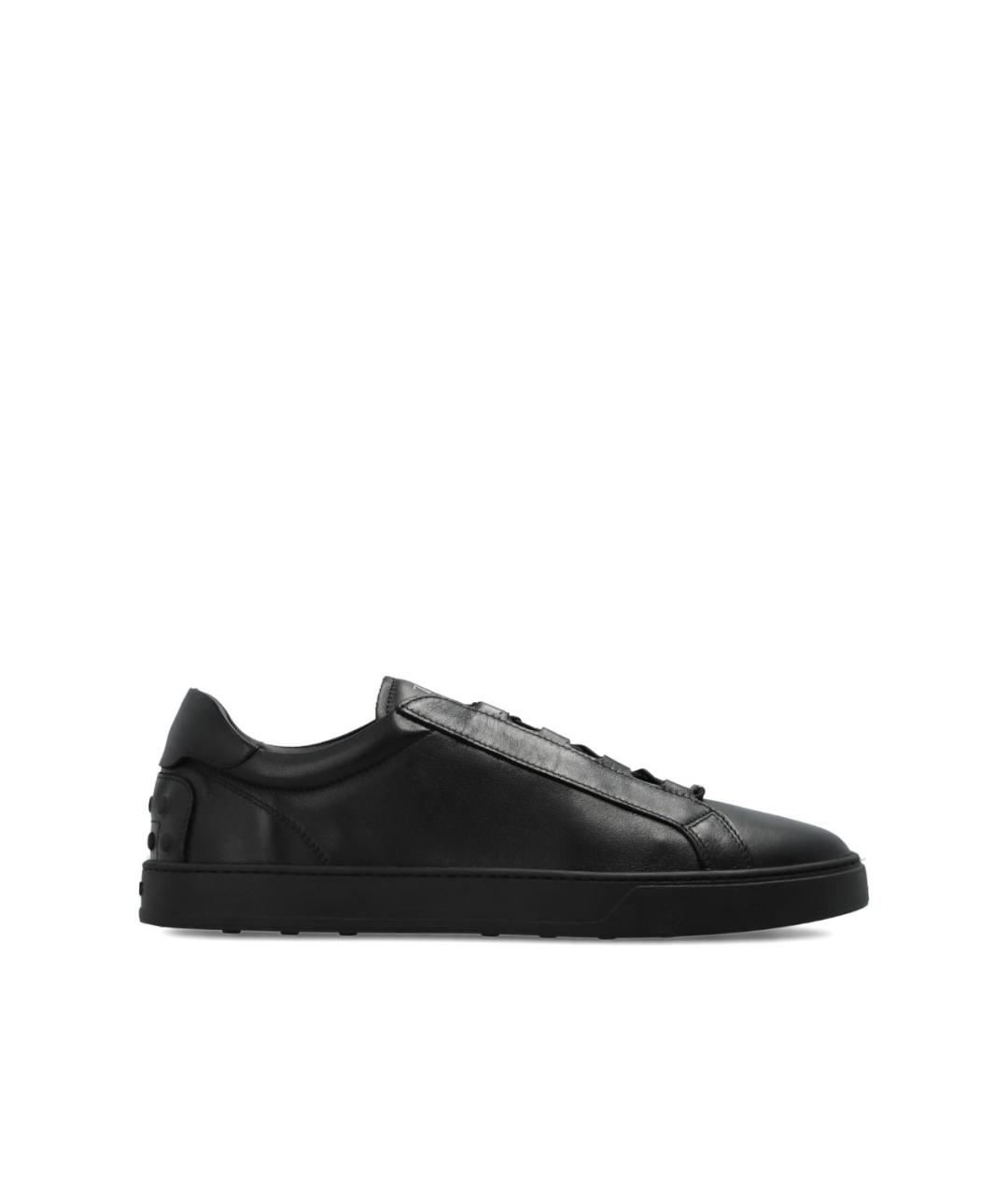 TOD'S Кожаные низкие кроссовки / кеды, фото 1