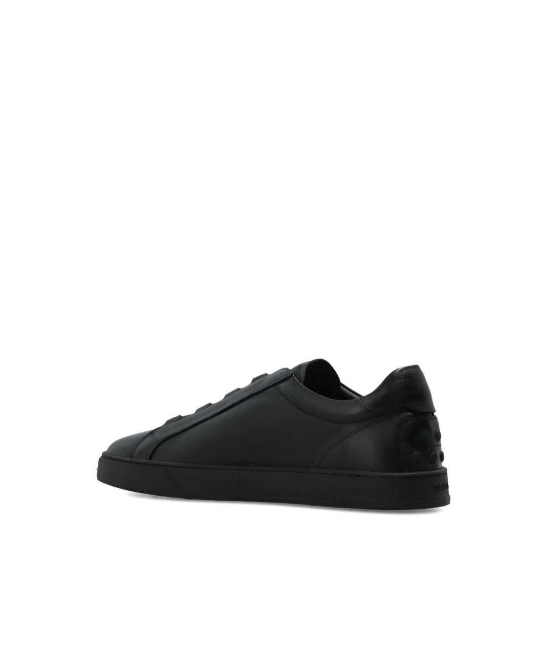 TOD'S Кожаные низкие кроссовки / кеды, фото 3
