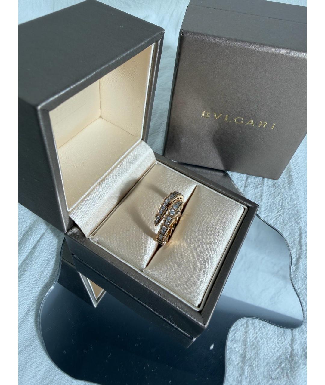 BVLGARI Золотое кольцо из розового золота, фото 2
