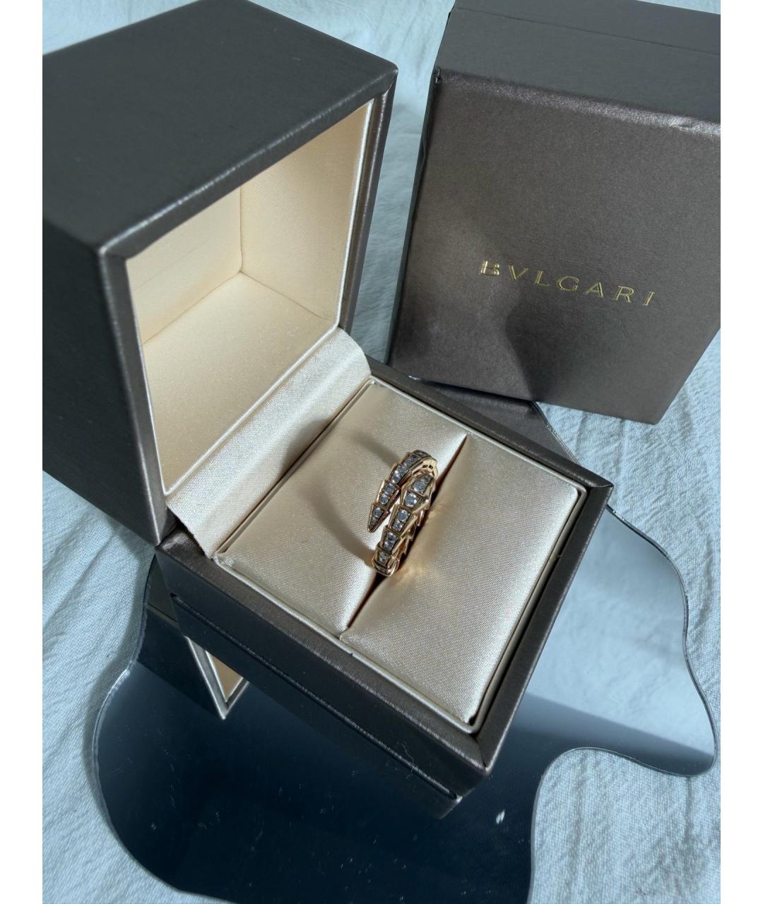 BVLGARI Золотое кольцо из розового золота, фото 4