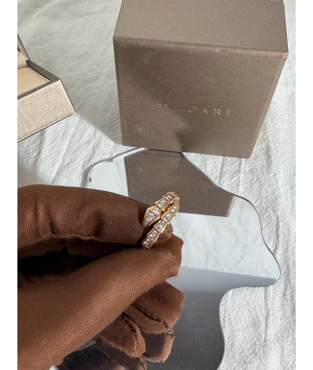 BVLGARI Золотое кольцо из розового золота, фото 6