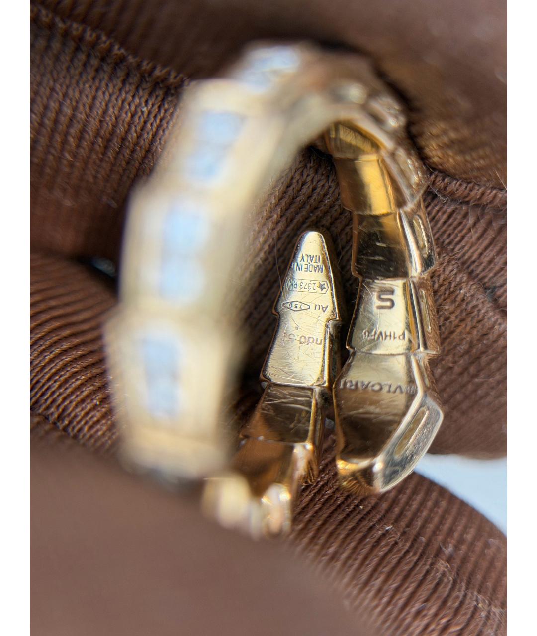 BVLGARI Золотое кольцо из розового золота, фото 5