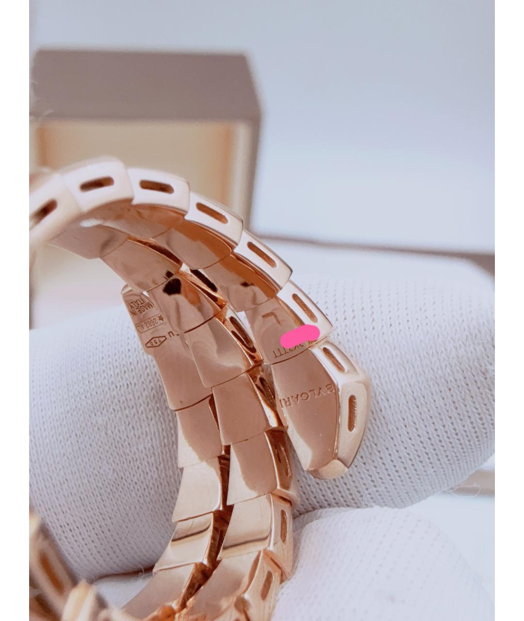 BVLGARI Золотое кольцо из розового золота, фото 7